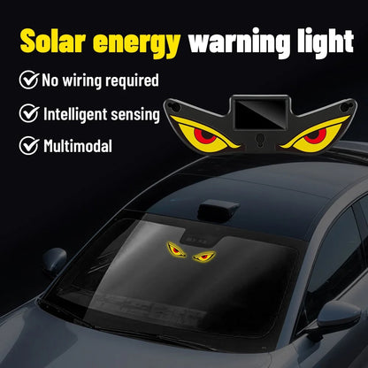 🟔 Laatste dag: 49% KORTING - Solar Demon Eye LED-raamlamp voor in de auto