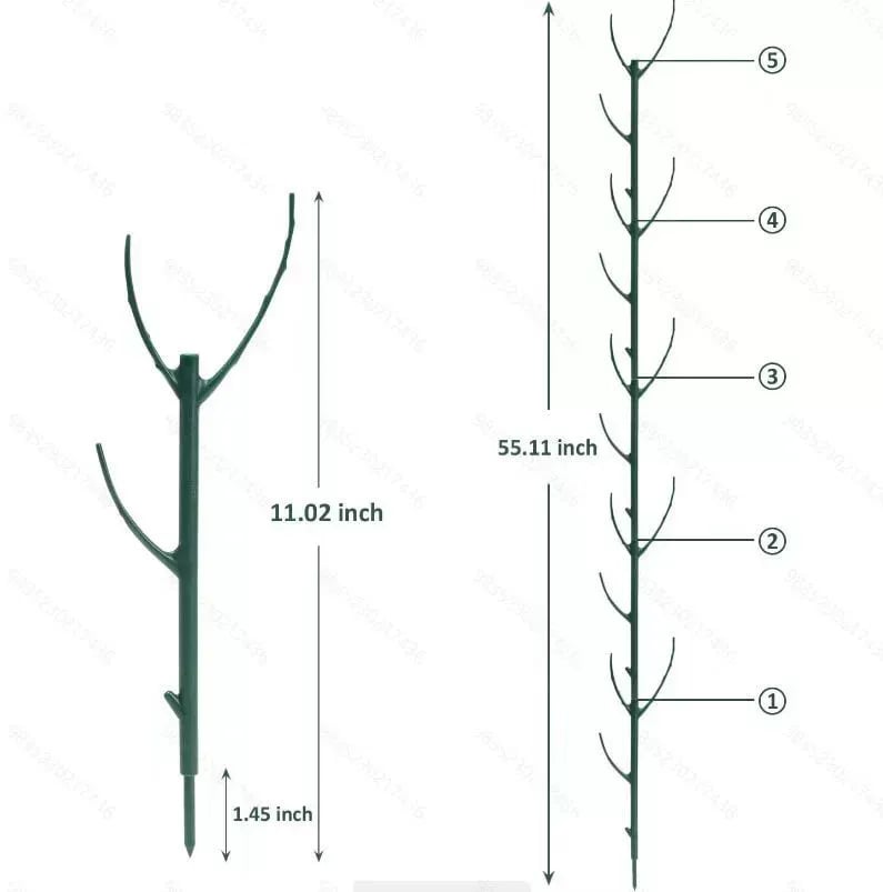 💖🌿Grønn planteholder til hagen – holder plantene dine oppe uten å stjele fokuset.