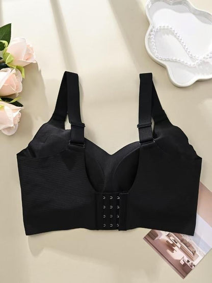 🏆️Gerippter Push-up-BH ohne Bügel für Damen