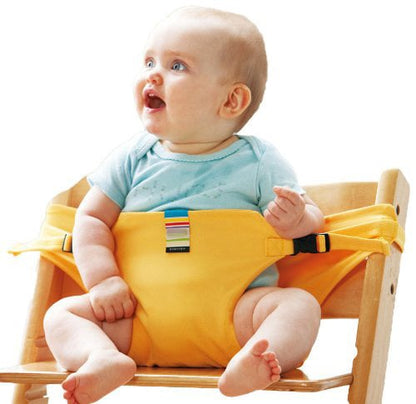 Sicherheitsgurte für Kinderstühle – Tragbarer Halter für Mahlzeiten