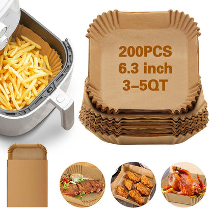 Einwegpapier für Heißluftfritteuse