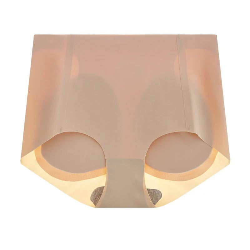 Sømløse trusermed issilke for rumpeløfting og avtakbare puter for dame