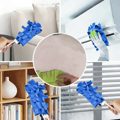 Wiederverwendbarer Chenille-Mikrofaser-Staubwedel
