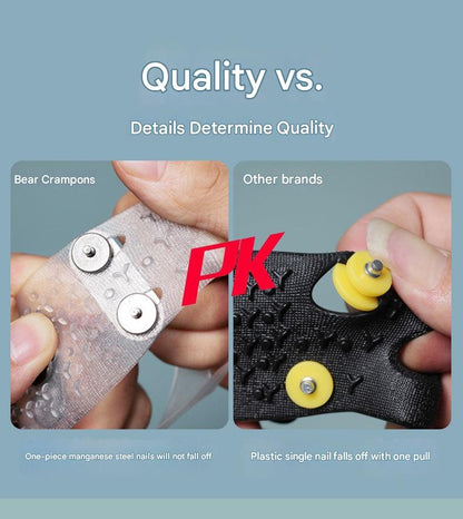 Manganstålspiker Sklisikre skotrekk