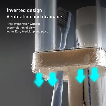 Stilig tannbørsteholder med lok