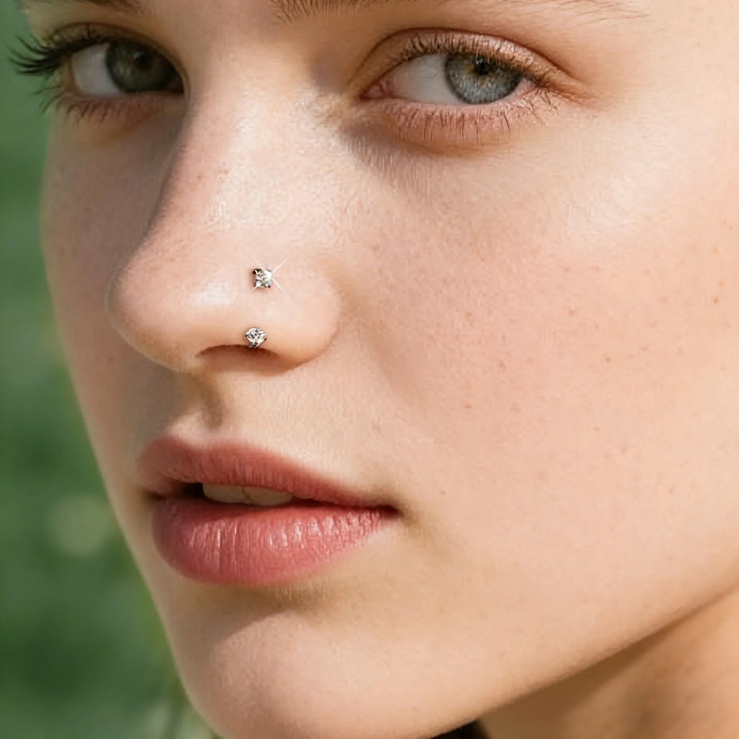 🔥Hufeisen-Gem-Nasenring – Innengewinde & Bequem