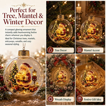 🎄Leuchtende Weihnachts-Diorama-Ornamente – Eine kleine Winterwelt in Ihrer Handfläche👼