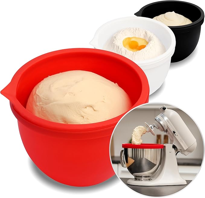 Silikoneinsätze für KitchenAid-Mixer – Mixerzubehör und -bedarf – Keine Ersatzschüsseln mehr nötig
