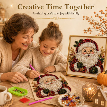 🧘Entspannend und für Anfänger geeignet – 🎨💎DIY-Diamond-Painting-Set mit weihnachtlichen Steinchen