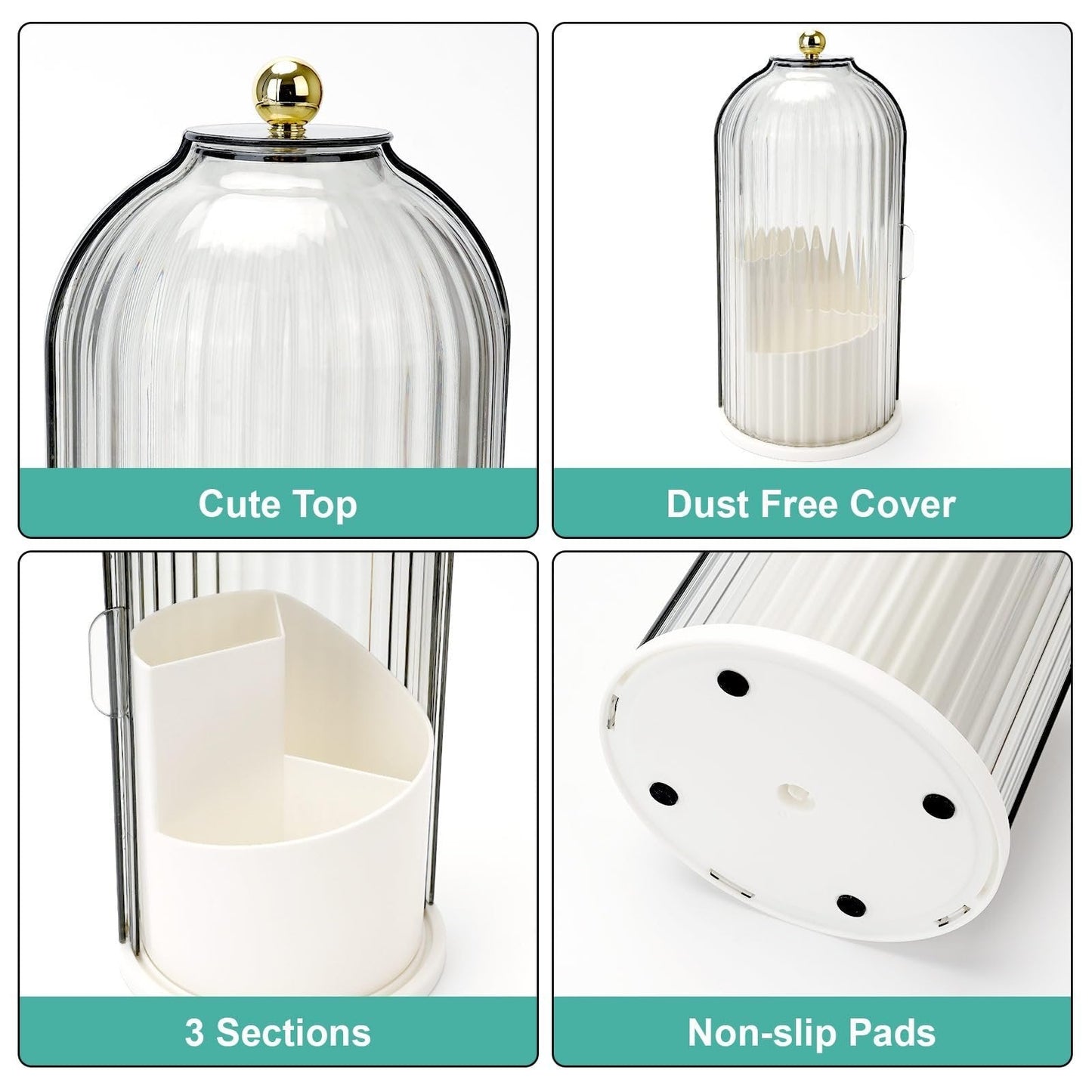 💖Hot Salg 49% RABATT💖Tannbørsteholder med skyvelokk