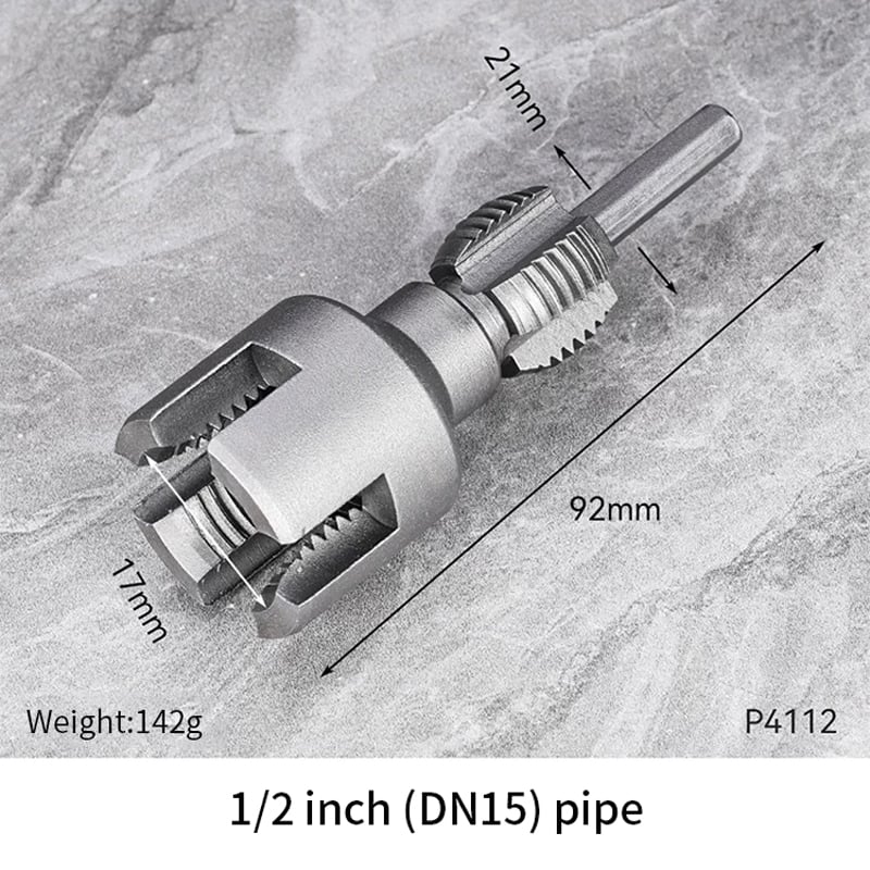 Woyuosn Doppelfunktions-Rohrgewindeschneider für 1/2″ & 3/4″