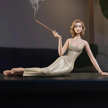 Skulpturale Aromatherapie-Räucherfigur