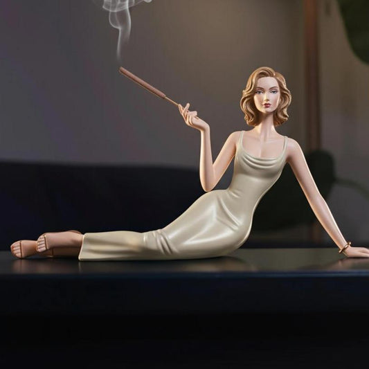 Skulpturale Aromatherapie-Räucherfigur