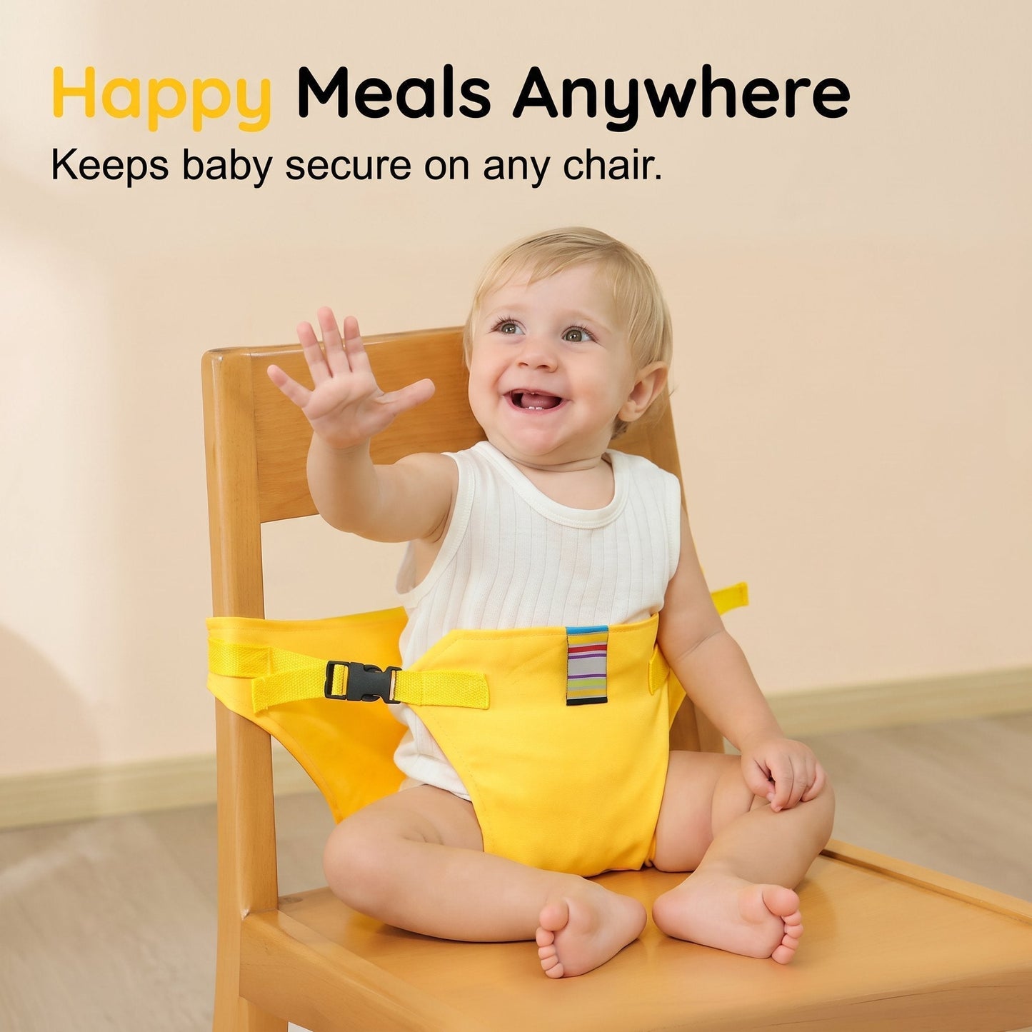 Sicherheitsgurte für Kinderstühle – Tragbarer Halter für Mahlzeiten