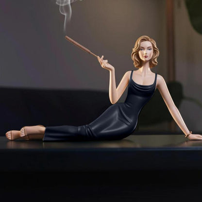 Skulpturale Aromatherapie-Räucherfigur