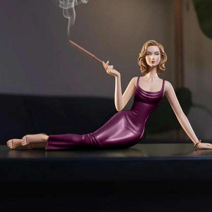 Skulpturale Aromatherapie-Räucherfigur