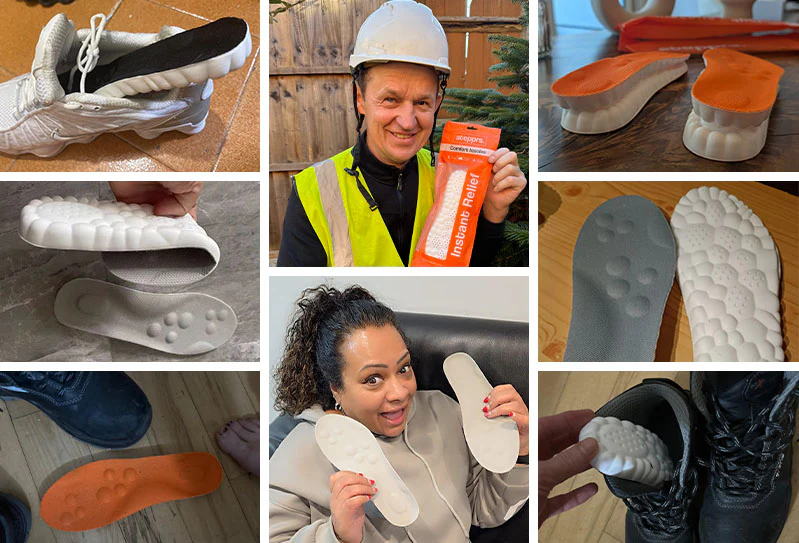 Revolutionerande ortopedisk innersula