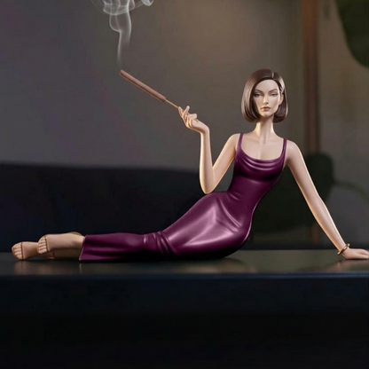 Skulpturale Aromatherapie-Räucherfigur