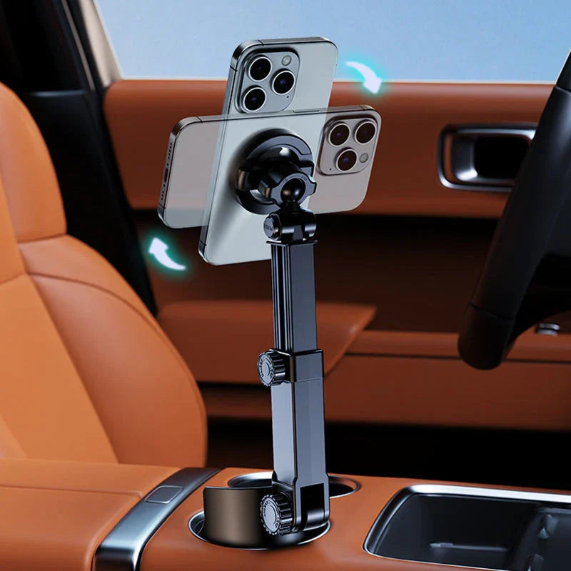 ⭐2026 Neueinführung💥HEISSER VERKAUF🥳🧲Auto-Getränkehalter-Handyhalterung – 360° verstellbar, starker N52-Magnet, Einhandbedienung, passt für alle Handys, stabile Magnet- und Klemmmodelle für sicheres Fahren