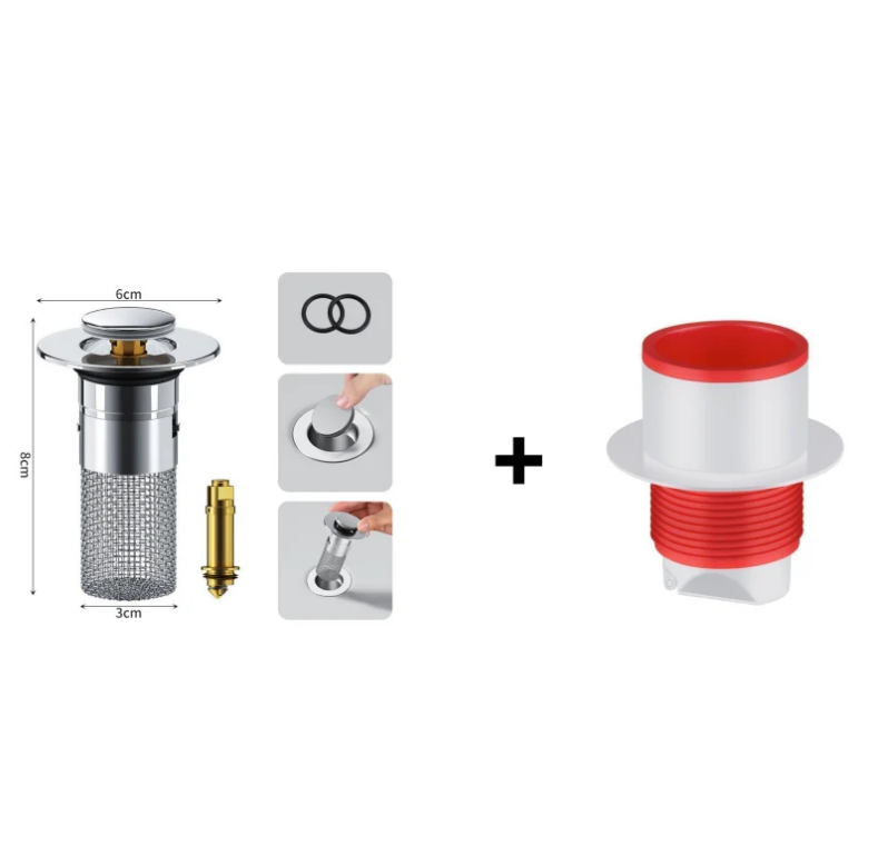 Bodenablauffilter aus Edelstahl