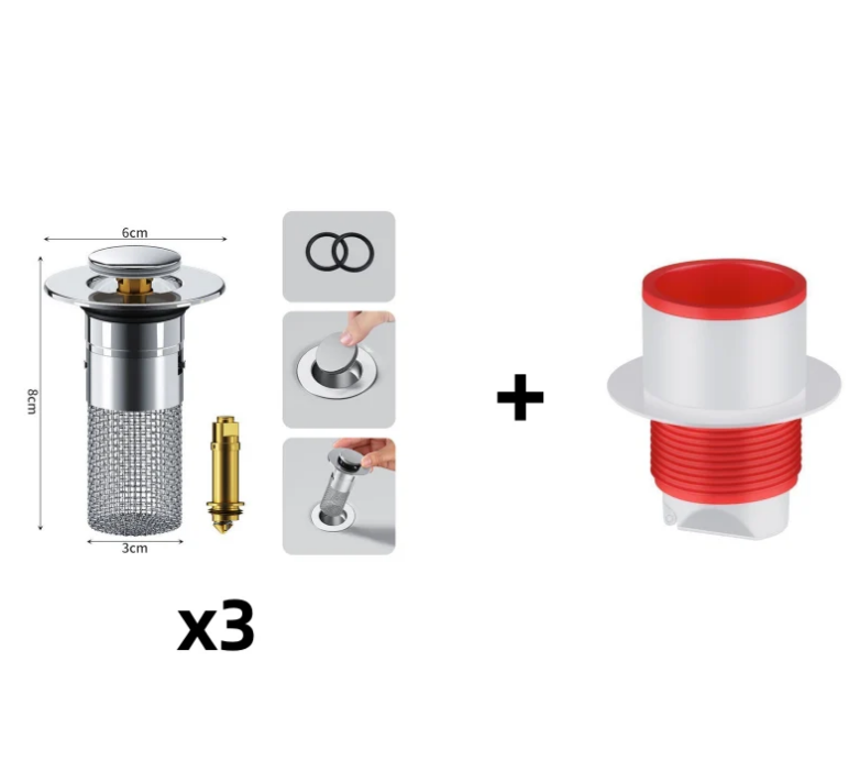 Bodenablauffilter aus Edelstahl