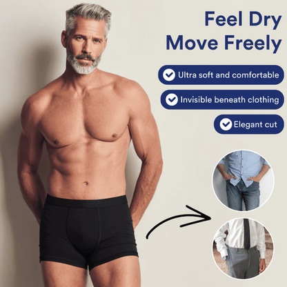 Ultra-absorbierende Inkontinenz-Boxershorts für Männer