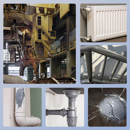 Hitzebeständiger, wasserfester Metallreparaturkleber