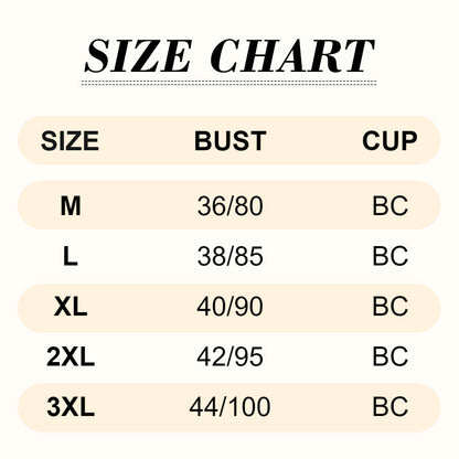 Damesøvn-BH med åpning foran