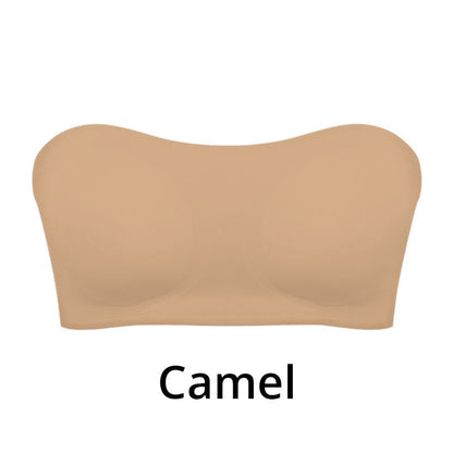 Trådløs stroppløs bh for kvinner med sidelukking