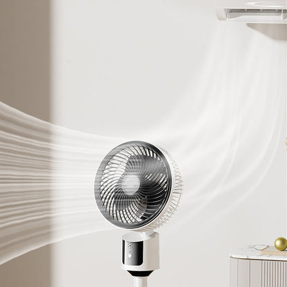 ⚡ 50 % RABATT - TILBUD I BEGRENSET TID! ⏱️Komfortabel gulvvifte med luftstrøm og energisparing, drevet via USB🍃