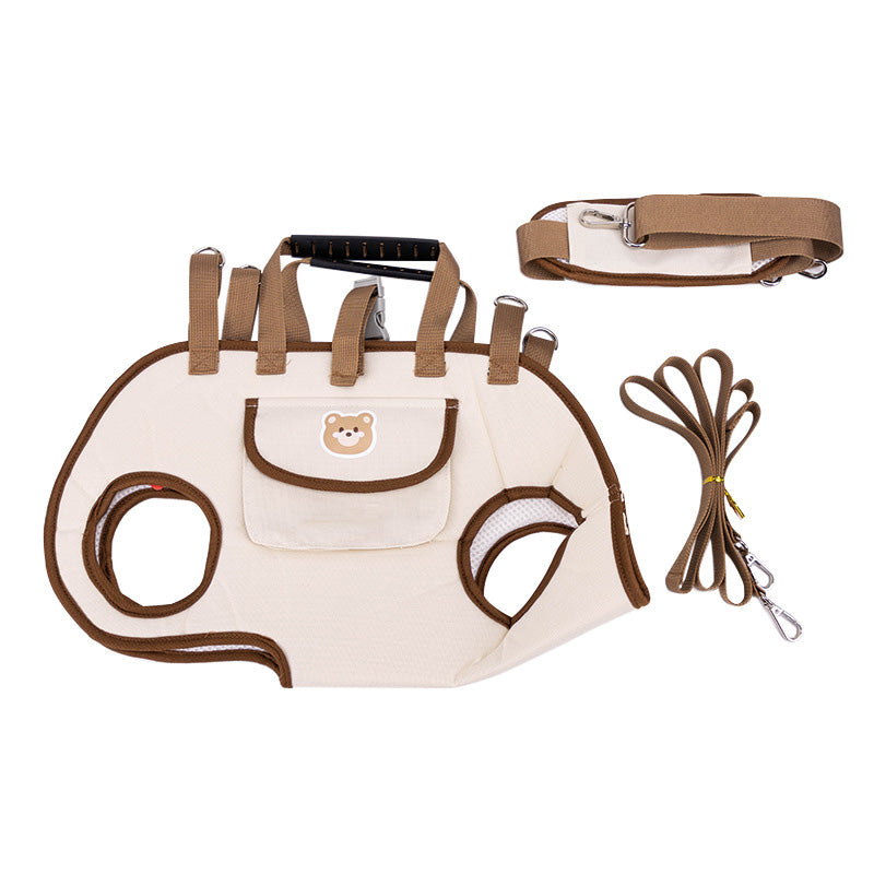 Bærbar, pustende kjæledyrbærer og ryggsekk