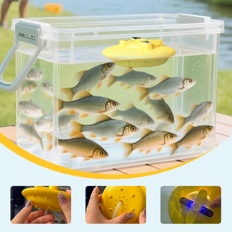 Bærbar, oppladbar, stillegående flytende oksygenpumpe