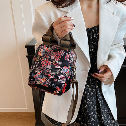 Moteveske med flerlagstrykk for kvinner