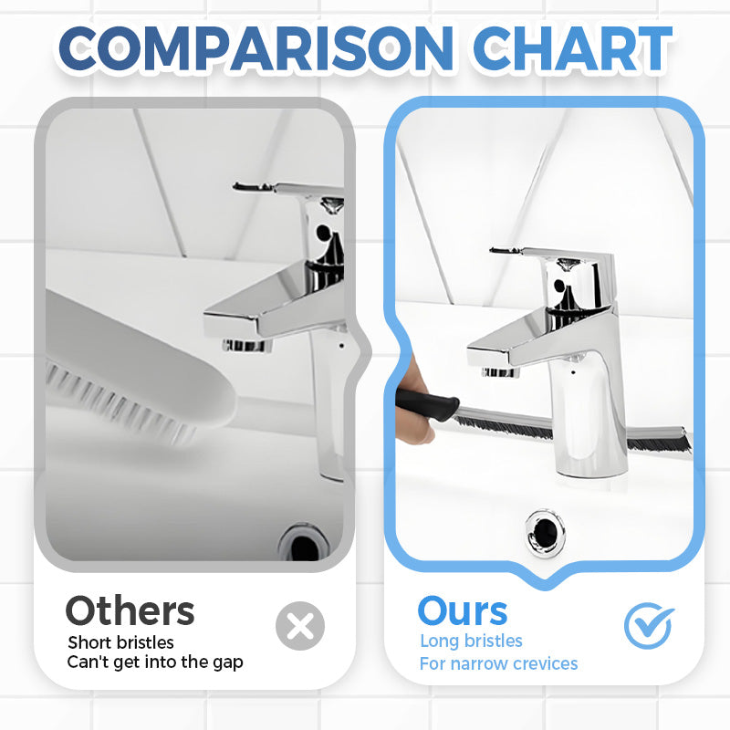 50 per stykk 🔥🔥🔥Multifunksjonsbørste med harde børster for rengjøring av sprekker