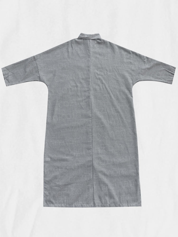 🌸Hva skal jeg ha på meg i morgen? 💐Stripet cardigan Løs, oversized, uregelmessig kjole