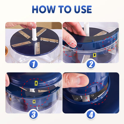 Bærbar automatisk elektrisk frukt- og grønnsaksskreller🧄🍇