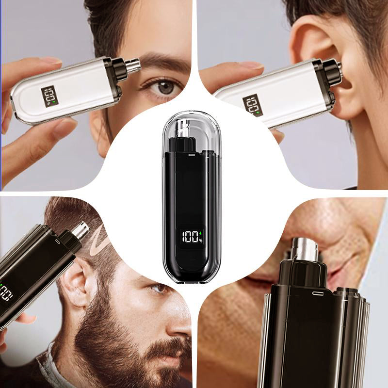 👃 Intelligenter elektrischer Nasenhaartrimmer | HALBER PREIS – 50 % RABATT! | Schmerzfreie Anwendung und wasserdichtes Design | Das perfekte Geschenk für die Körperpflege 🎄✨