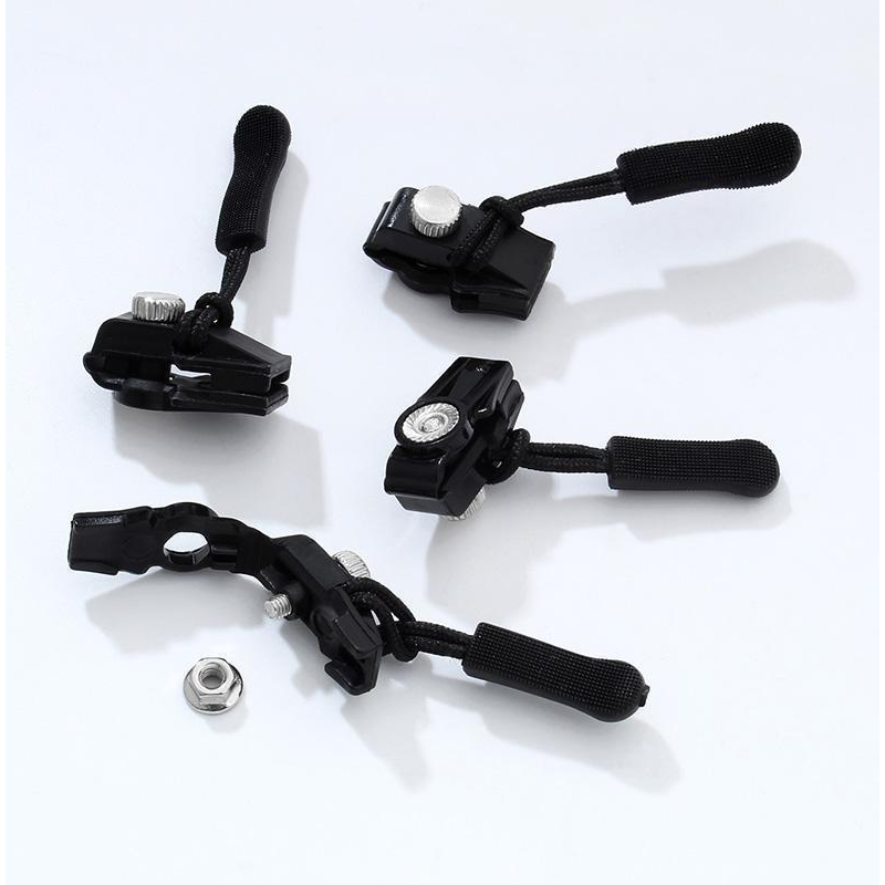 Einfach zu installierendes Reparaturset für Reißverschluss-Ziehgriffe