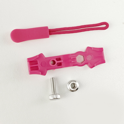 Einfach zu installierendes Reparaturset für Reißverschluss-Ziehgriffe