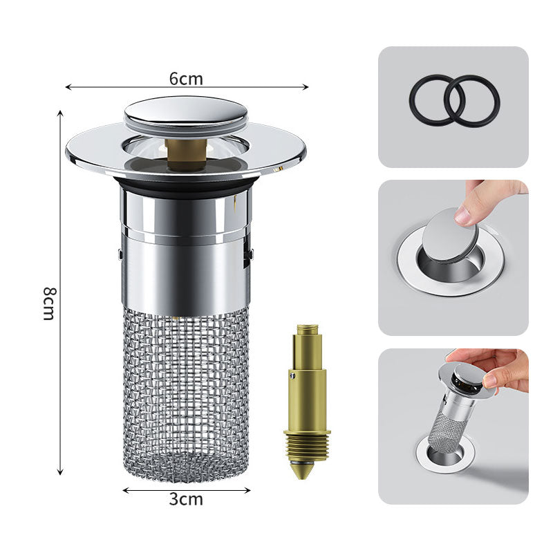 Bodenablauffilter aus Edelstahl