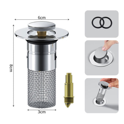 Bodenablauffilter aus Edelstahl