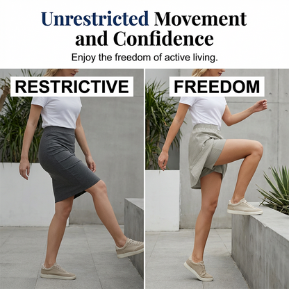 Freizeitkleid für Damen mit elastischem Bund