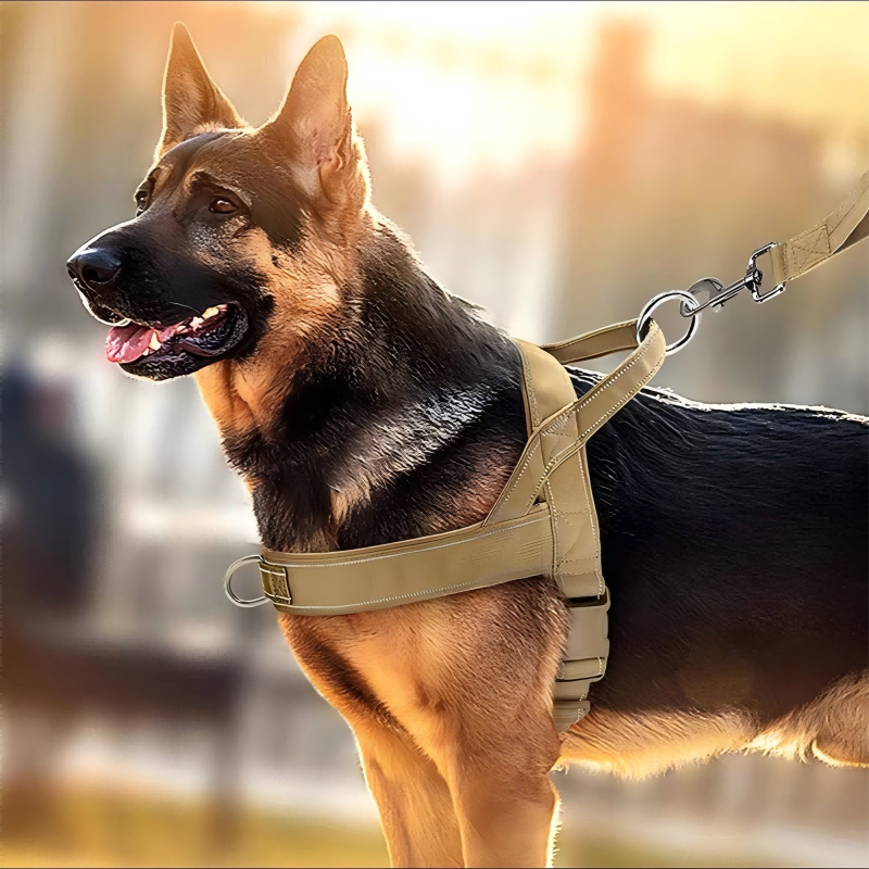 🥳🐕💪Robust taktisk hundesele – trækker ikke, kvæler ikke🛡️✨