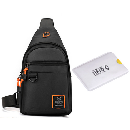 🔥Wasserdichte Crossbody-Tasche mit mehreren Taschen🔥