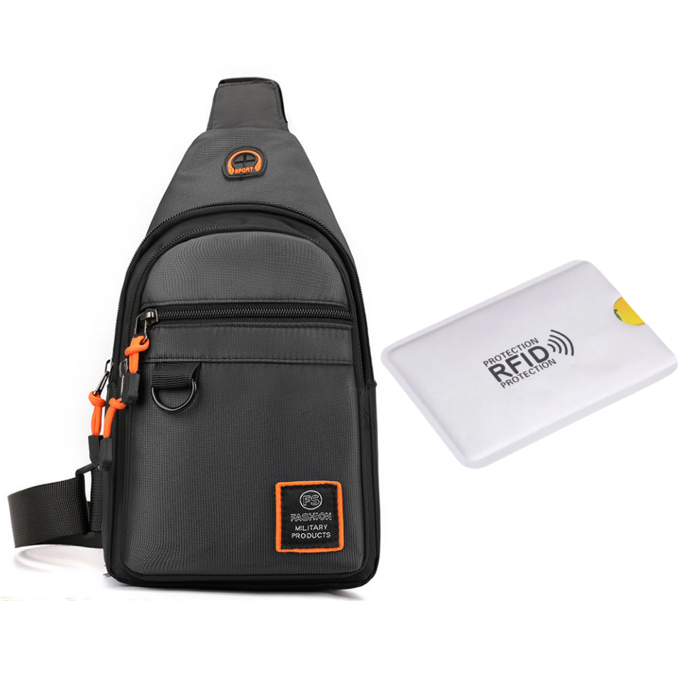 🔥Wasserdichte Crossbody-Tasche mit mehreren Taschen🔥