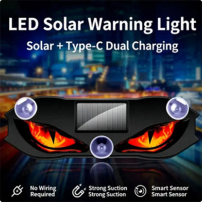 📢📢 ✨3 % Rabattcode: VAL3 ⏰ Solarbetriebene LED-Autowarnleuchte