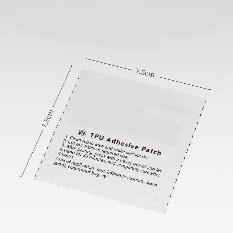 🛠️ Wasserfestes, klares TPU-Reparaturklebeband für Zelte und Outdoor-Ausrüstung